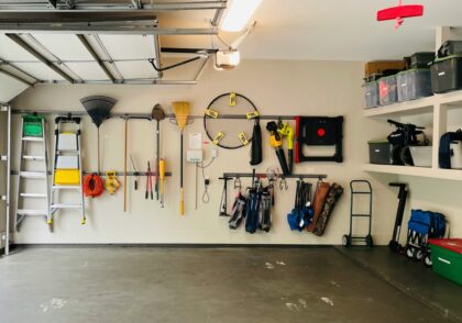 garage cleaning tips